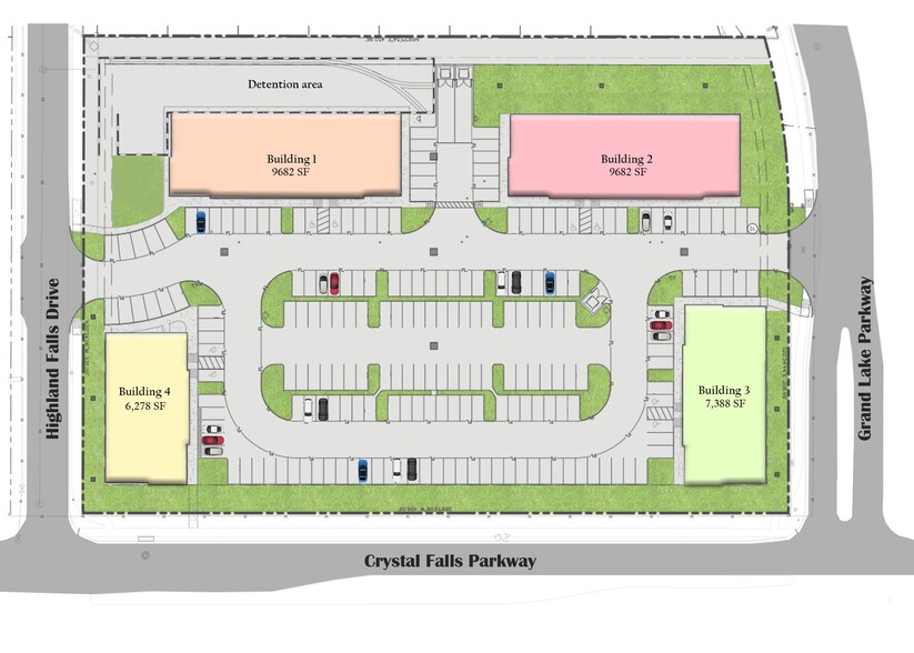 1641 Highland Falls Dr, Leander, TX for sale - Site Plan - Image 2 of 7