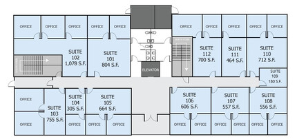 7951 Riviera Blvd, Miramar, FL for lease Floor Plan- Image 2 of 3