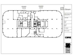 4100 S Stream Blvd, Charlotte, NC for lease Floor Plan- Image 1 of 1