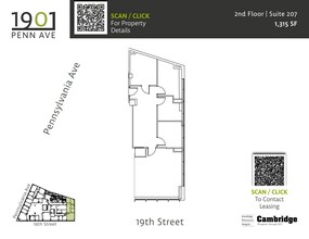 1901 Pennsylvania Ave NW, Washington, DC for lease Floor Plan- Image 1 of 1