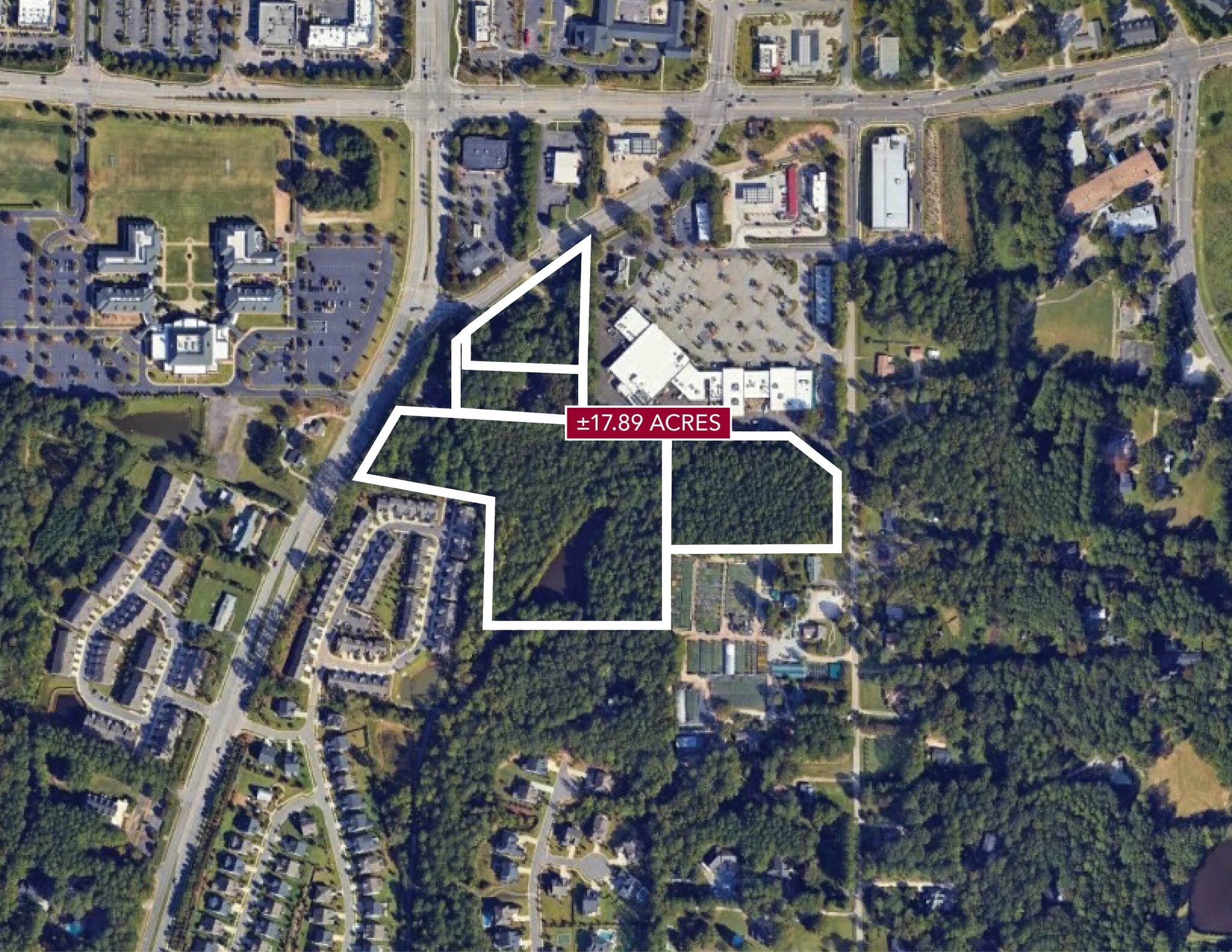 6115 Holly Springs Rd, Raleigh, NC for sale Aerial- Image 1 of 4