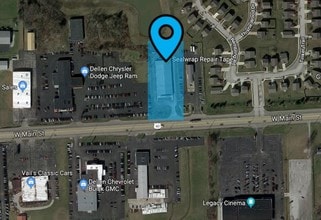 2390 W Main St, Greenfield, IN - AERIAL  map view