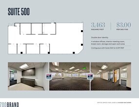 700 N Brand Blvd, Glendale, CA for lease Floor Plan- Image 1 of 4