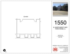 1550 N Northwest Hwy, Park Ridge, IL for lease Site Plan- Image 1 of 1