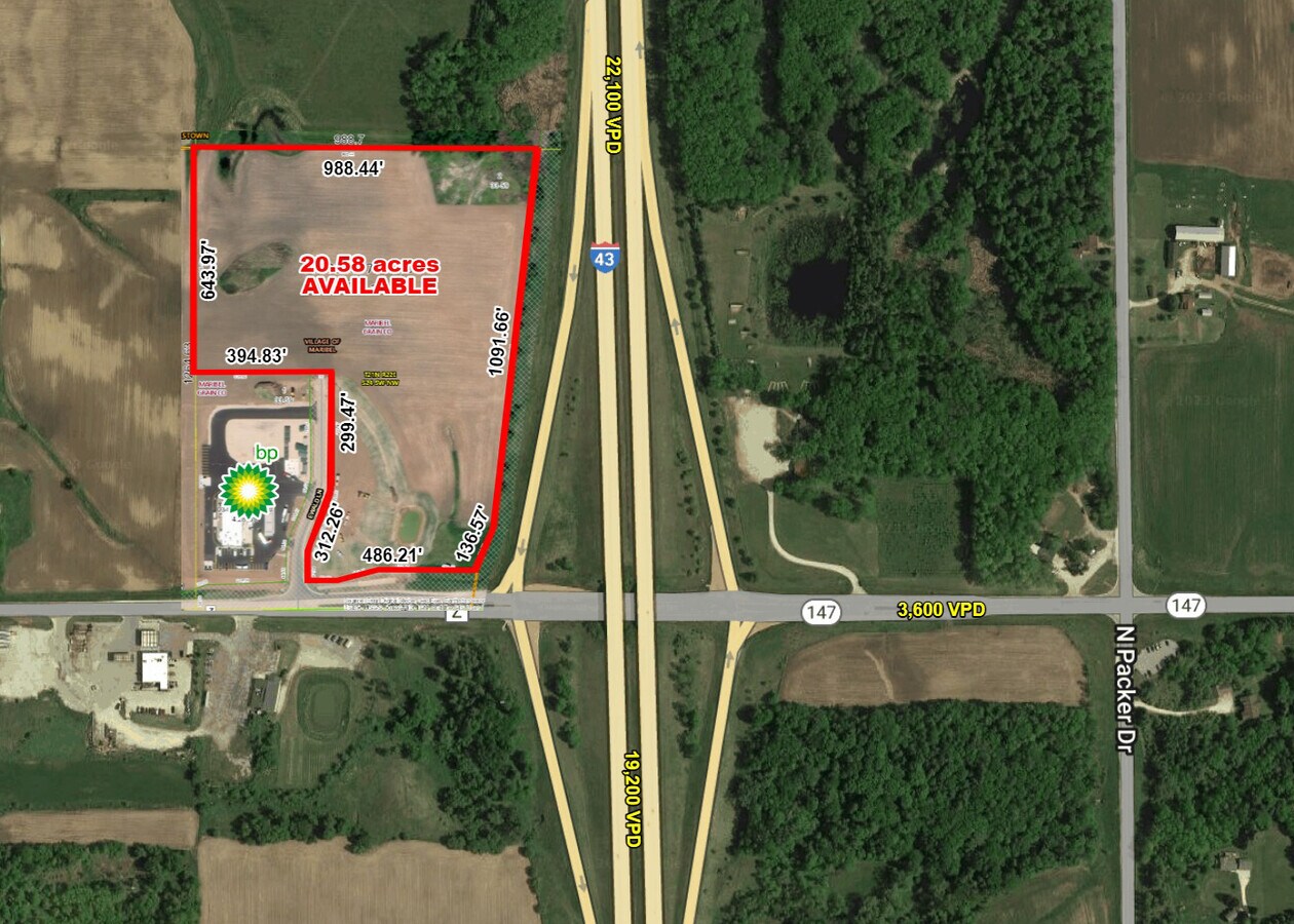 I43 & County Road Z, Maribel, WI 54227