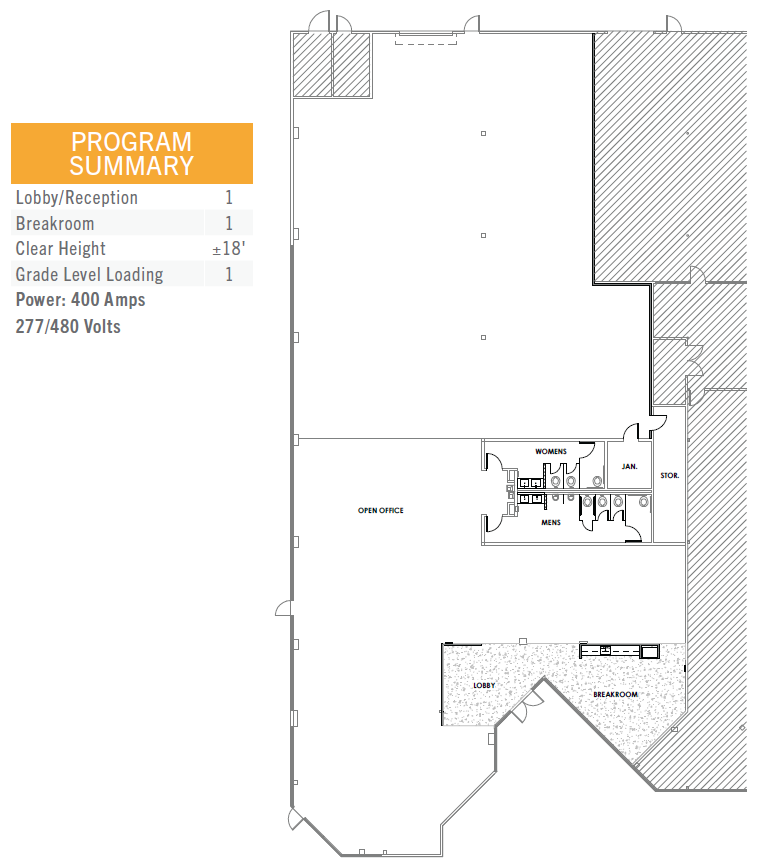 51-61 Daggett Dr, San Jose, CA for lease Floor Plan- Image 1 of 2