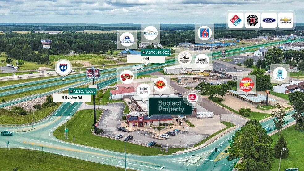 633 E Springfield Rd, Sullivan, MO for sale - Building Photo - Image 2 of 2