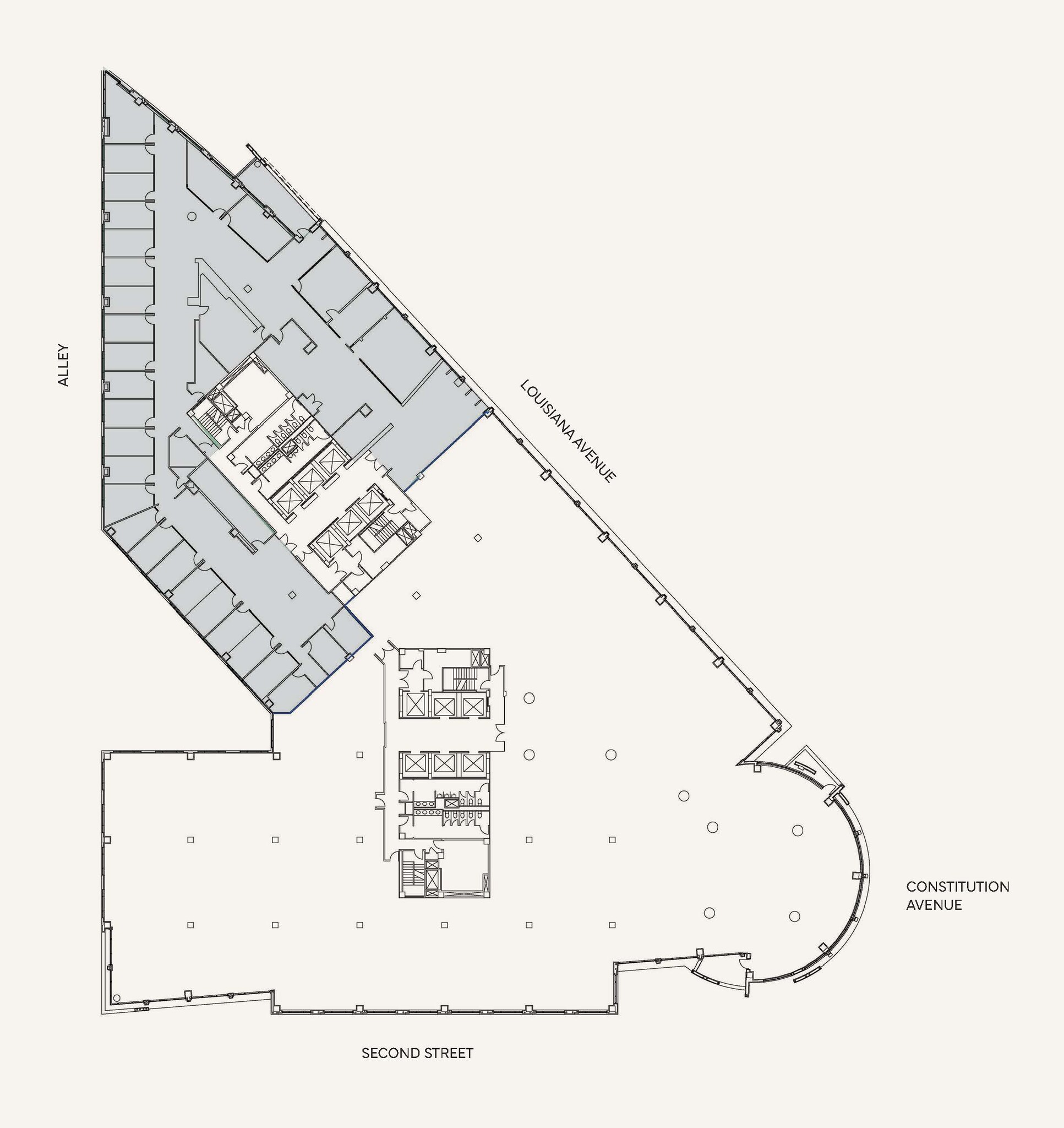 101 Constitution Ave NW, Washington, DC for lease Floor Plan- Image 1 of 1