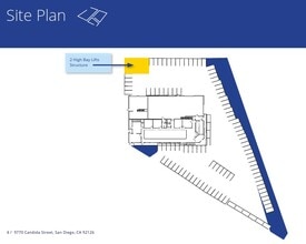 9770 Candida St, San Diego, CA for lease Site Plan- Image 2 of 2