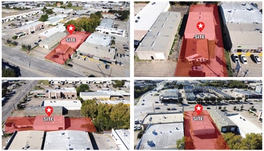 2245 Royal Ln, Dallas, TX - AERIAL  map view