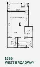 1508 W Broadway, Vancouver, BC for lease Floor Plan- Image 1 of 1