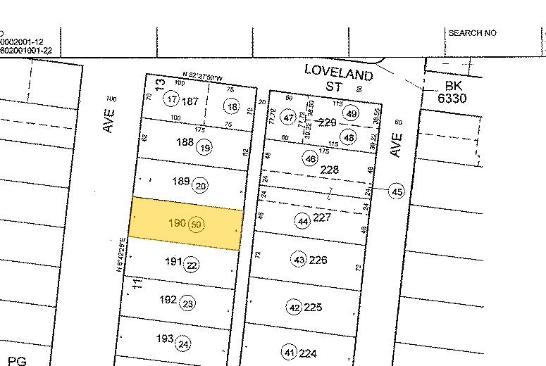 6520 Eastern Ave, Bell Gardens, CA for lease - Plat Map - Image 2 of 14