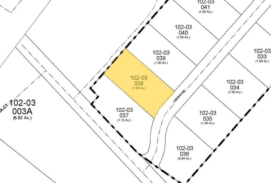 2202 Cirrus Dr, Prescott, AZ for sale - Plat Map - Image 2 of 6