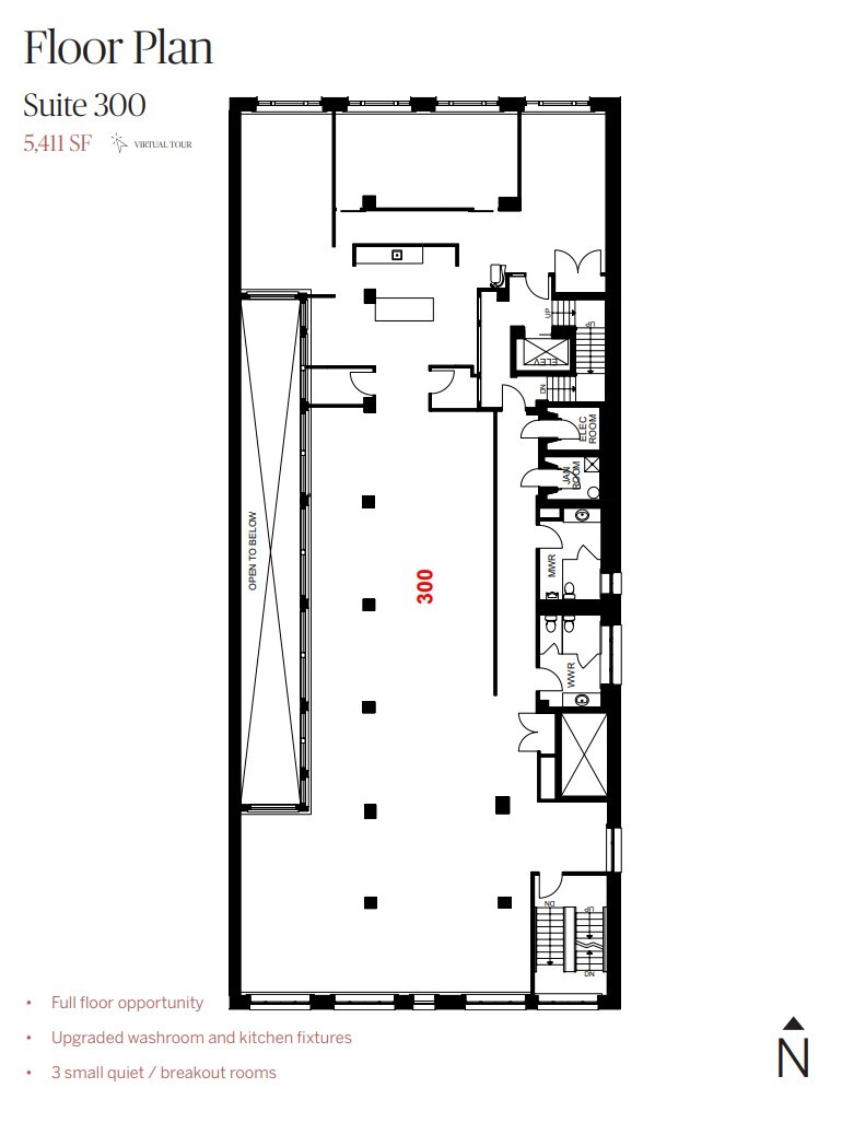 209 8th Ave SW, Calgary, AB for lease Floor Plan- Image 1 of 1