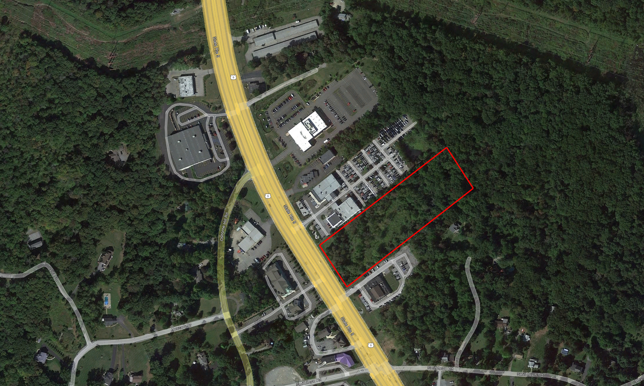 1146 U.S. Route 9, Wappingers Falls, NY for sale Aerial- Image 1 of 3