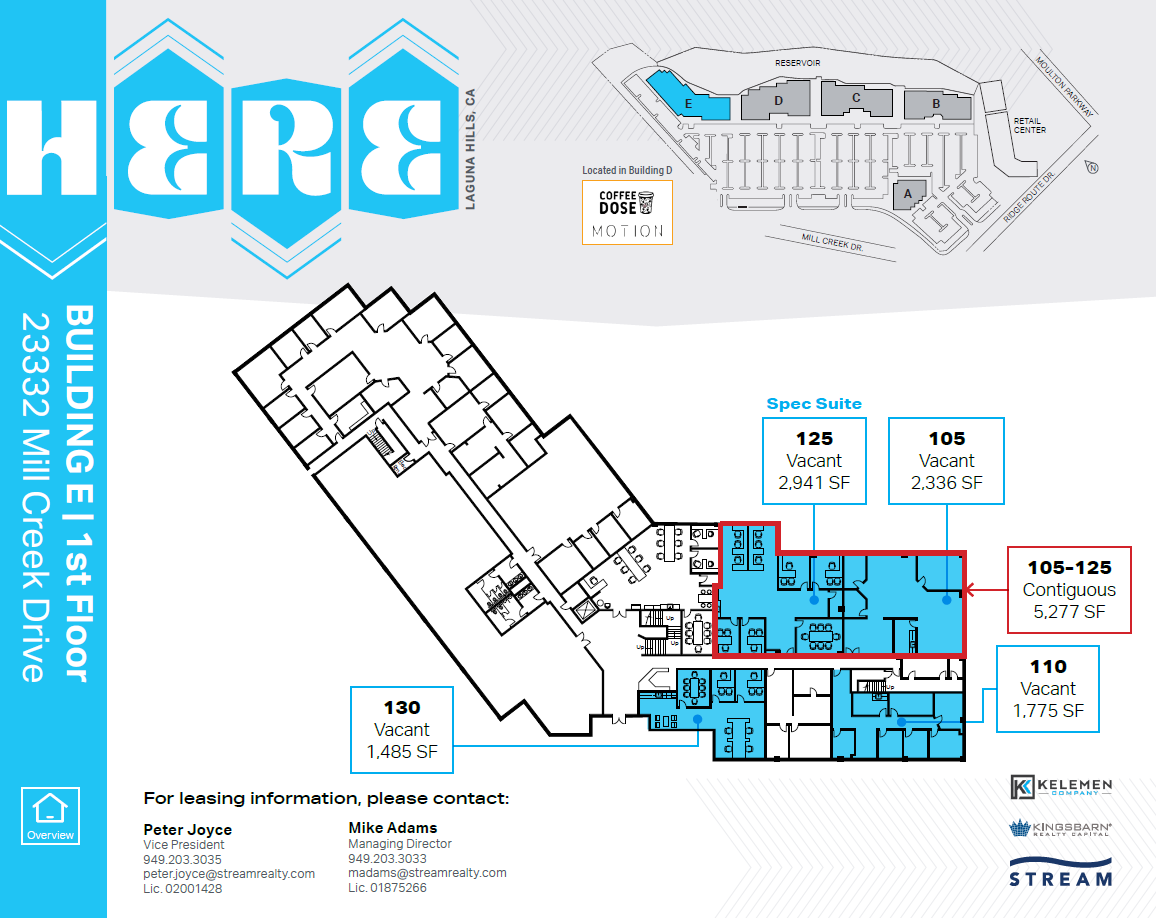 24461 Ridge Route Dr, Laguna Hills, CA for lease Floor Plan- Image 1 of 1