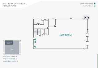 1201 Park Center Dr, Vista, CA for lease Floor Plan- Image 2 of 2