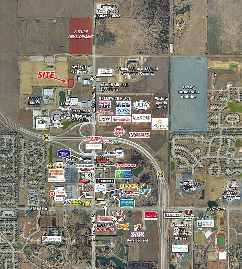 N Greenwich Rd, Wichita, KS 67226