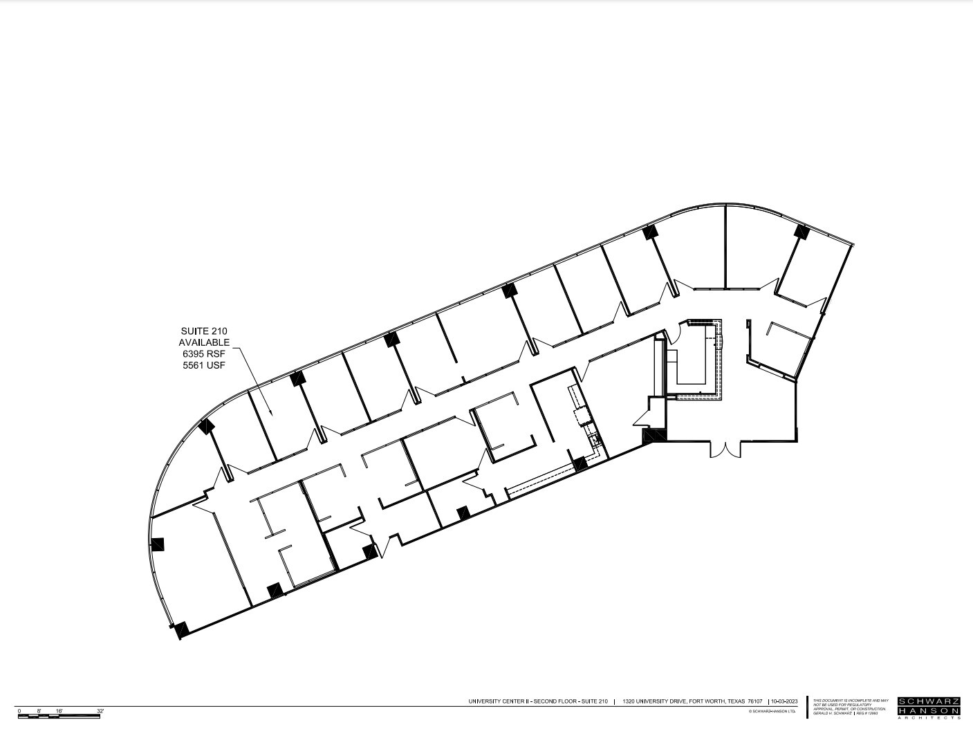 1320 S University Dr, Fort Worth, TX for lease Floor Plan- Image 1 of 1