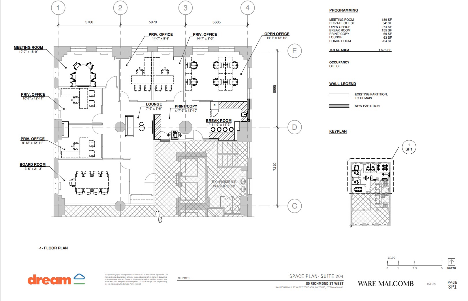 80 Richmond St W, Toronto, ON for lease Floor Plan- Image 1 of 1