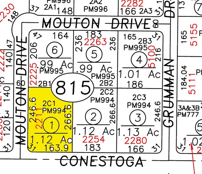 2211 Mouton Dr, Carson City, NV for lease - Plat Map - Image 3 of 3