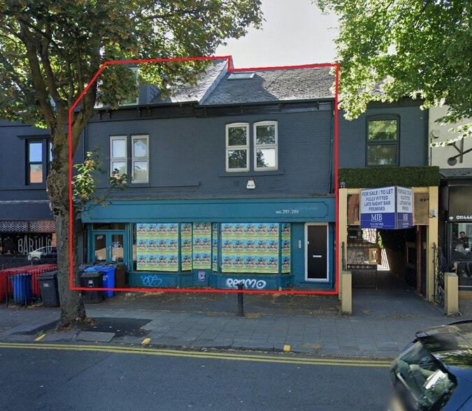 297-299 Ecclesall Rd, Sheffield for sale - Building Photo - Image 1 of 1