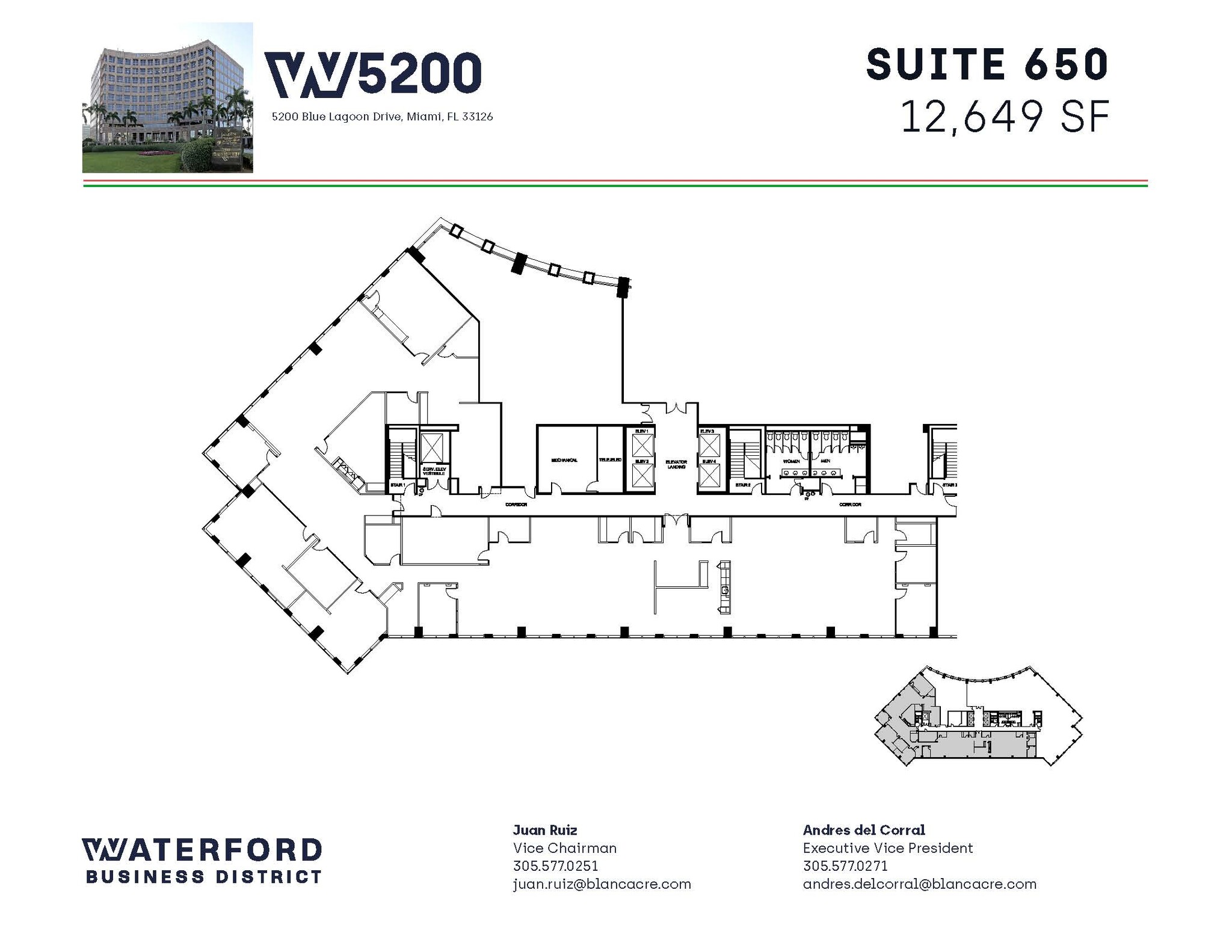 5200 Waterford District Dr, Miami, FL for lease Floor Plan- Image 1 of 1