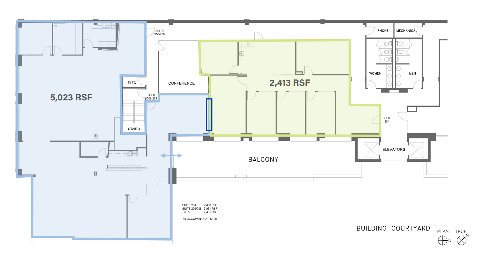 2811 McKinney Ave, Dallas, TX for lease Floor Plan- Image 1 of 7