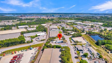 1000 Trident St, Hanahan, SC - aerial  map view - Image1