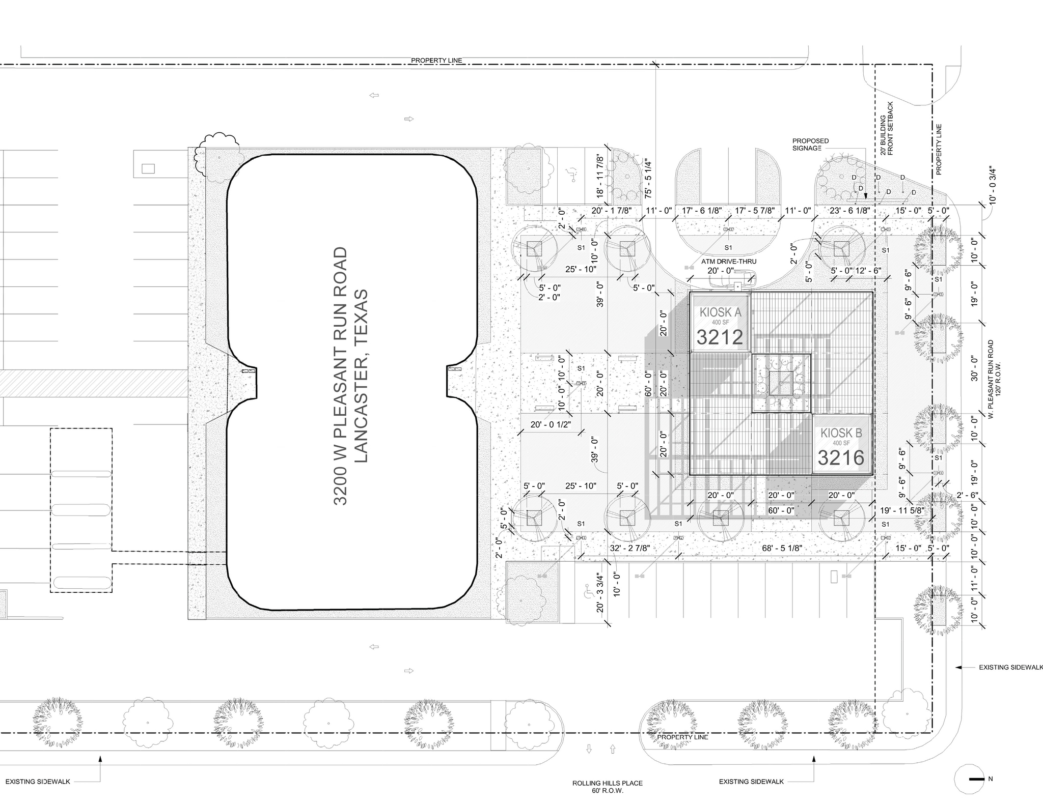 3200 W Pleasant Run Rd, Lancaster, TX for lease Site Plan- Image 1 of 19