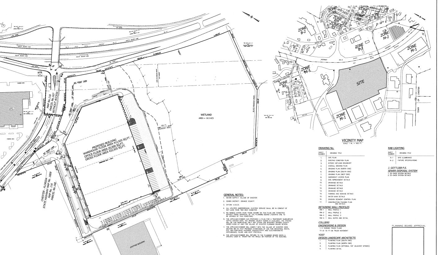 3921-3923 Summerville Way, Chester, NY for sale Site Plan- Image 1 of 3