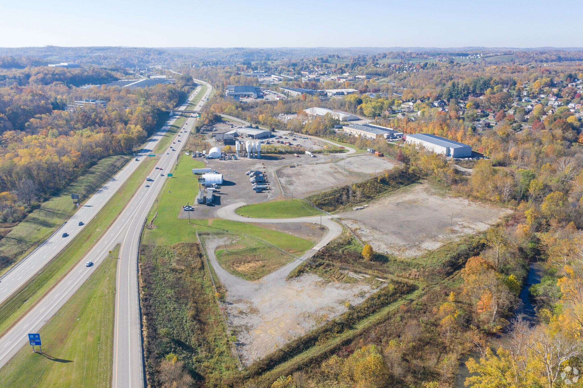 153 S Johnson Rd, Houston, PA for sale Aerial- Image 1 of 1