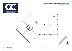 2240 Campbell Creek Blvd, Richardson, TX for lease Floor Plan- Image 1 of 2