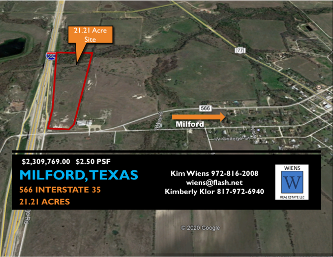 566 I35, Milford, TX 76670