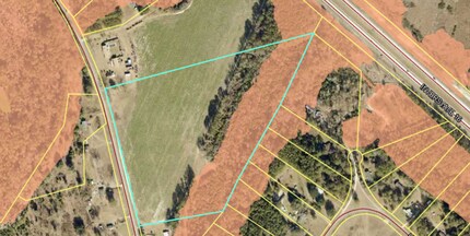1560 Olive Branch Rd, Ellabell, GA - AERIAL  map view