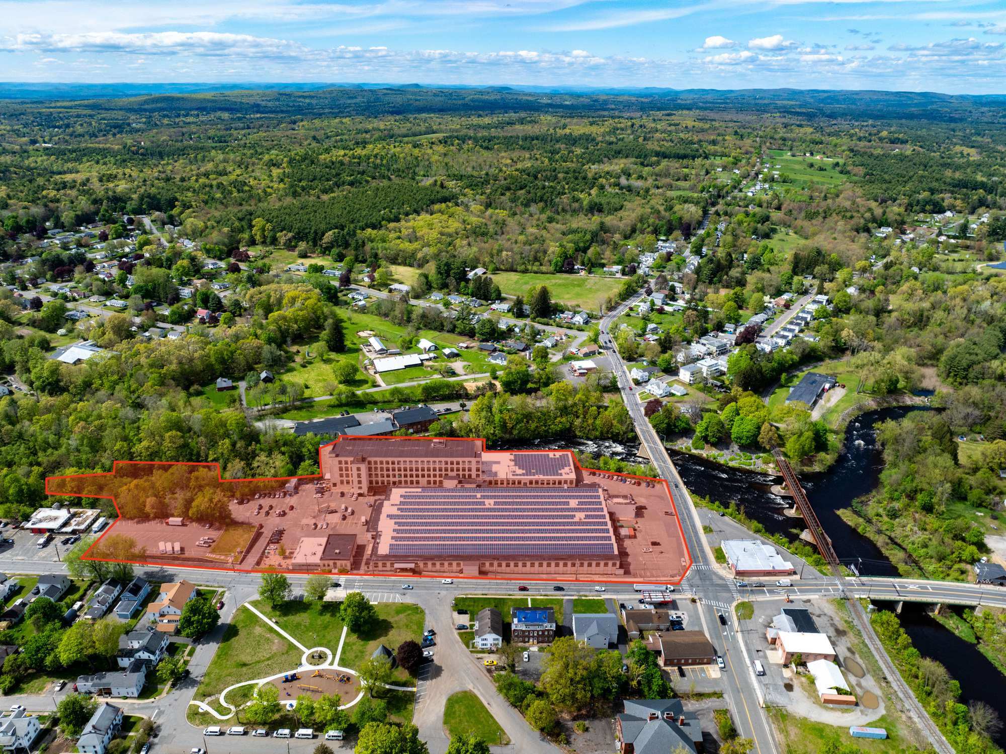 4 Springfield St, Three Rivers, MA for sale Aerial- Image 1 of 3