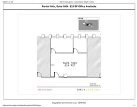 5901 W Century Blvd, Los Angeles, CA for sale Floor Plan- Image 1 of 1