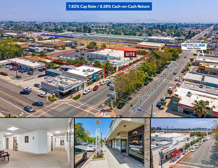 211-230 S Riverside Ave, Rialto, CA for sale - Building Photo - Image 1 of 15
