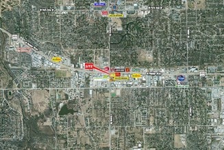 2424 W Pioneer Pky, Pantego, TX - AERIAL map view