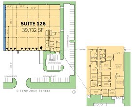 2853 Eisenhower St, Carrollton, TX for lease Floor Plan- Image 1 of 1