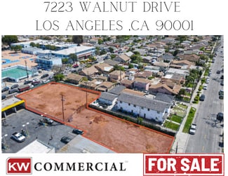 More details for 7225 Walnut Dr, Los Angeles, CA - Land for Sale