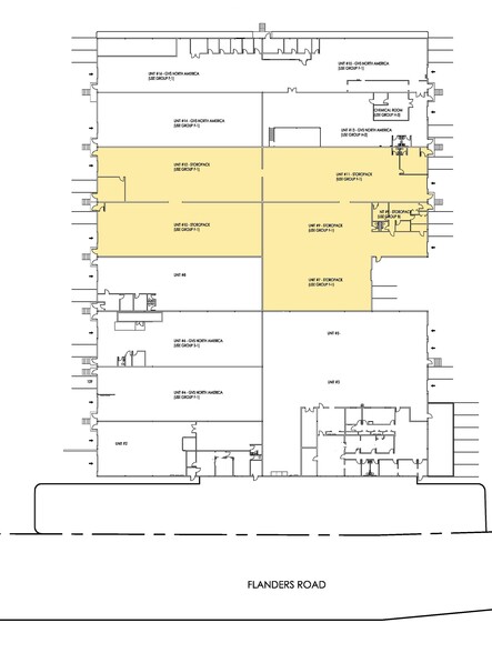 125 Flanders Rd, Westborough, MA for lease - Floor Plan - Image 1 of 5