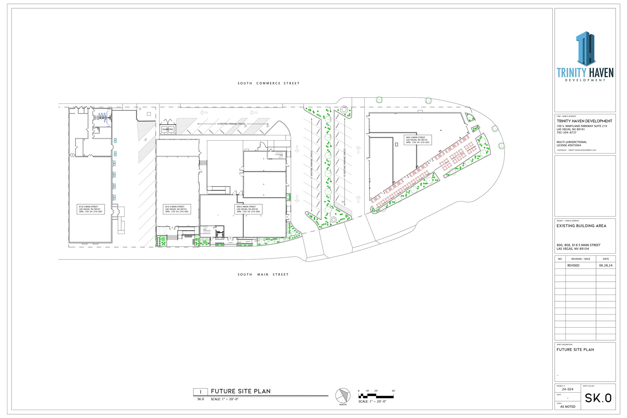 800 S Main St, Las Vegas, NV for lease Site Plan- Image 1 of 6