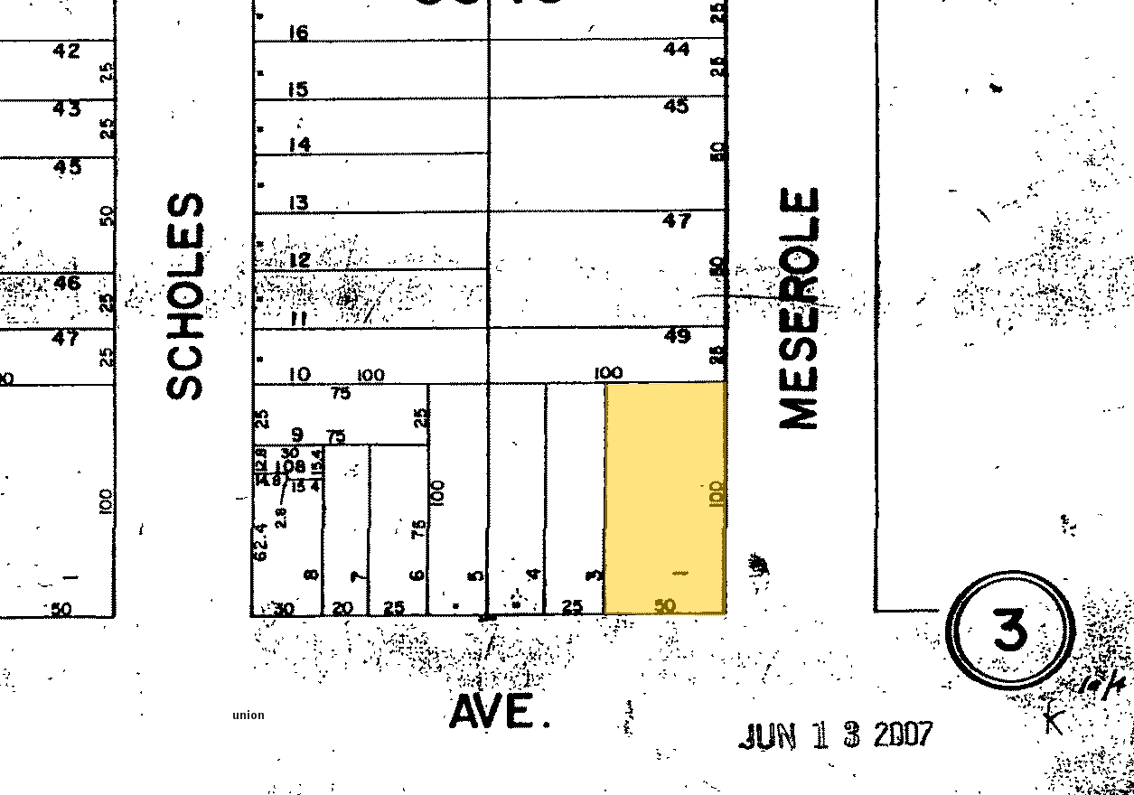 7 Meserole St, Brooklyn, NY for sale Plat Map- Image 1 of 1