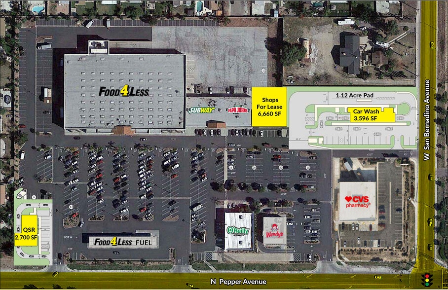 1150 N Pepper Ave, Colton, CA for lease - Site Plan - Image 2 of 2