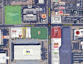9985 Van Buren st, Avondale, AZ - AERIAL  map view - Image1