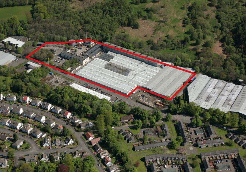 10-12 Cloberfield, Milngavie for sale Aerial- Image 1 of 1