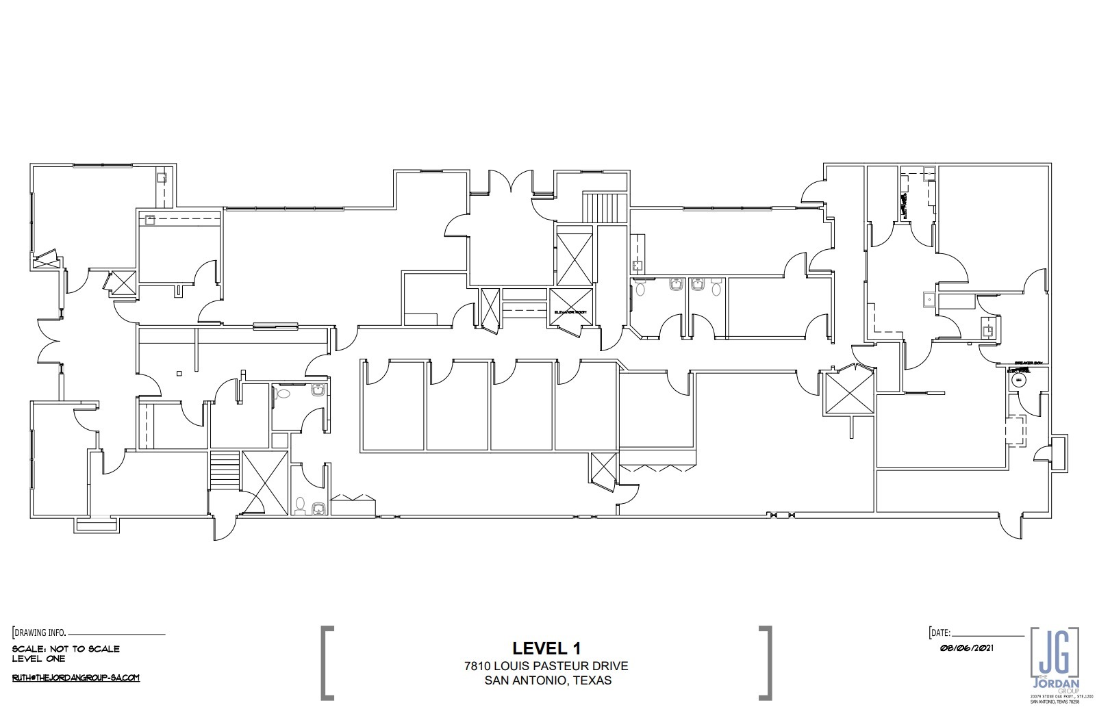 7810 Louis Pasteur Dr, San Antonio, TX for lease Floor Plan- Image 1 of 1