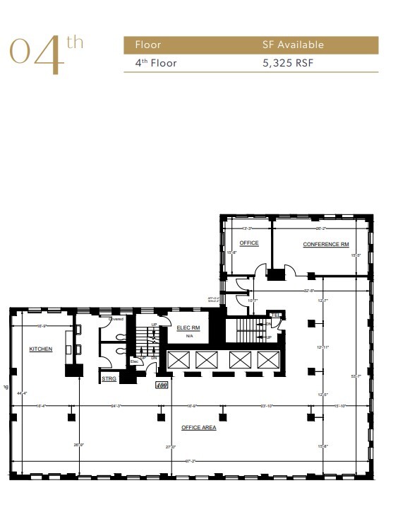 405 14th St, Oakland, CA for lease Floor Plan- Image 1 of 1