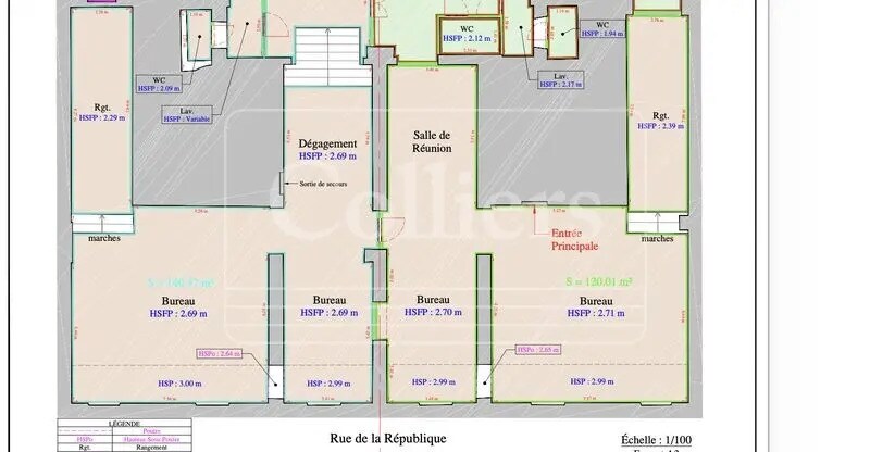 34 Rue De La Republique, Marseille for lease - Floor Plan - Image 3 of 3